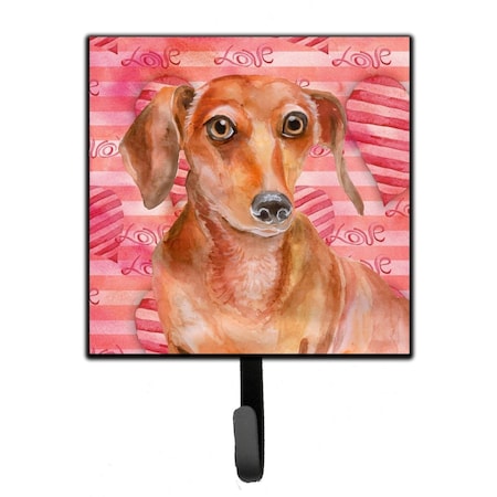 Carolines Treasures Red Dachshund Love Leash or Key Holder BB9794SH4